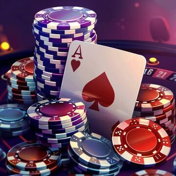 Pemain menikmati aplikasi ad4msan di ponsel Android dengan latar belakang pertandingan sepak bola